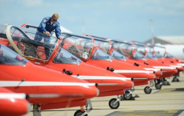 red arrows